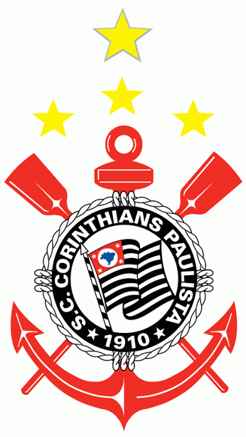 SC Corinthians Paulista Pres Primary Logo DTF transfer for t shirt